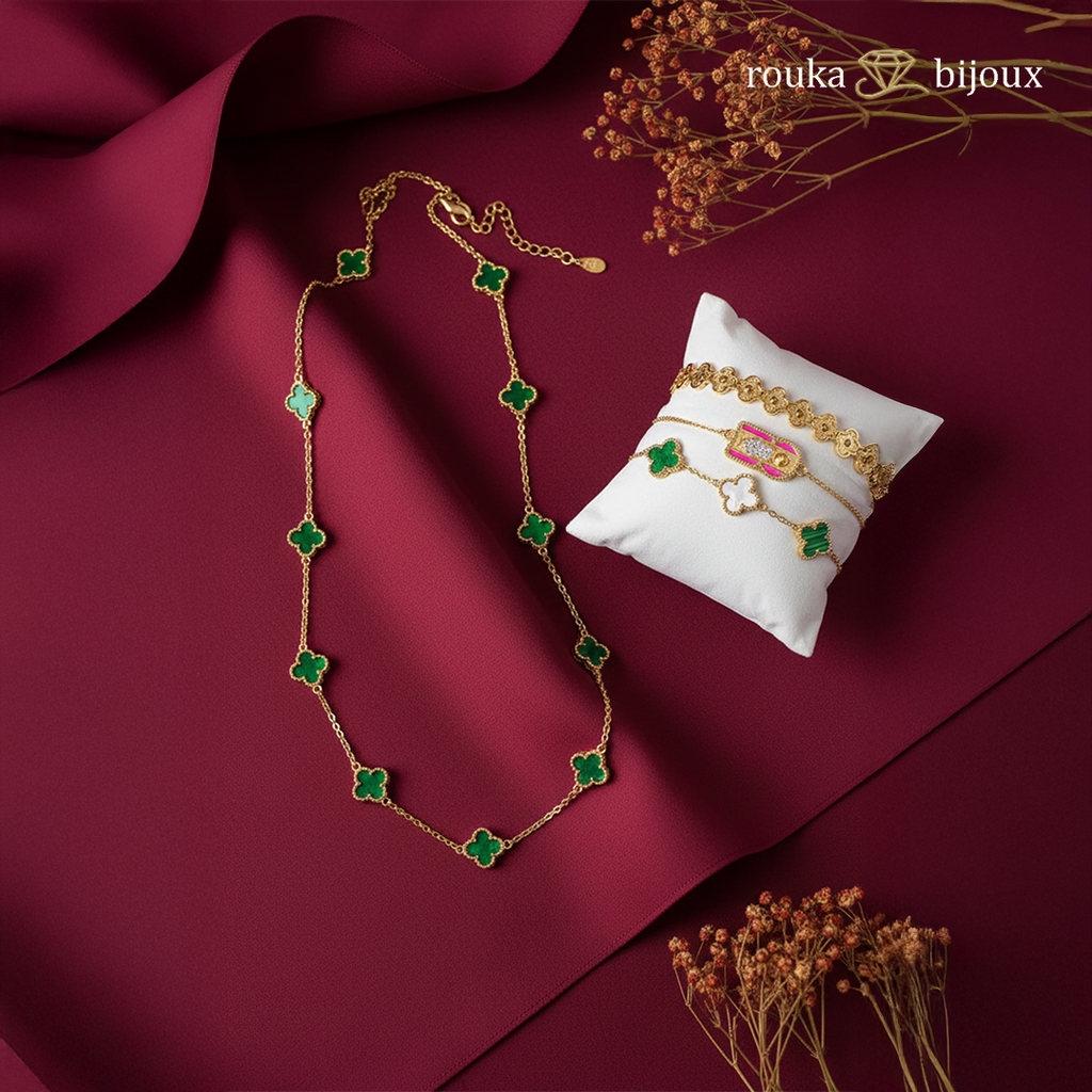 Pack Chance Dorée – Acier Inoxydable 💚